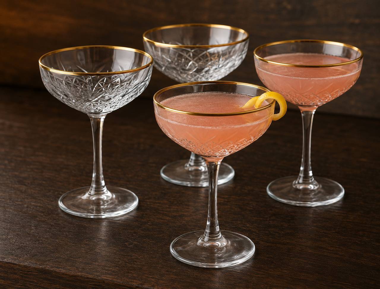 Cocktails & Martini Glasses