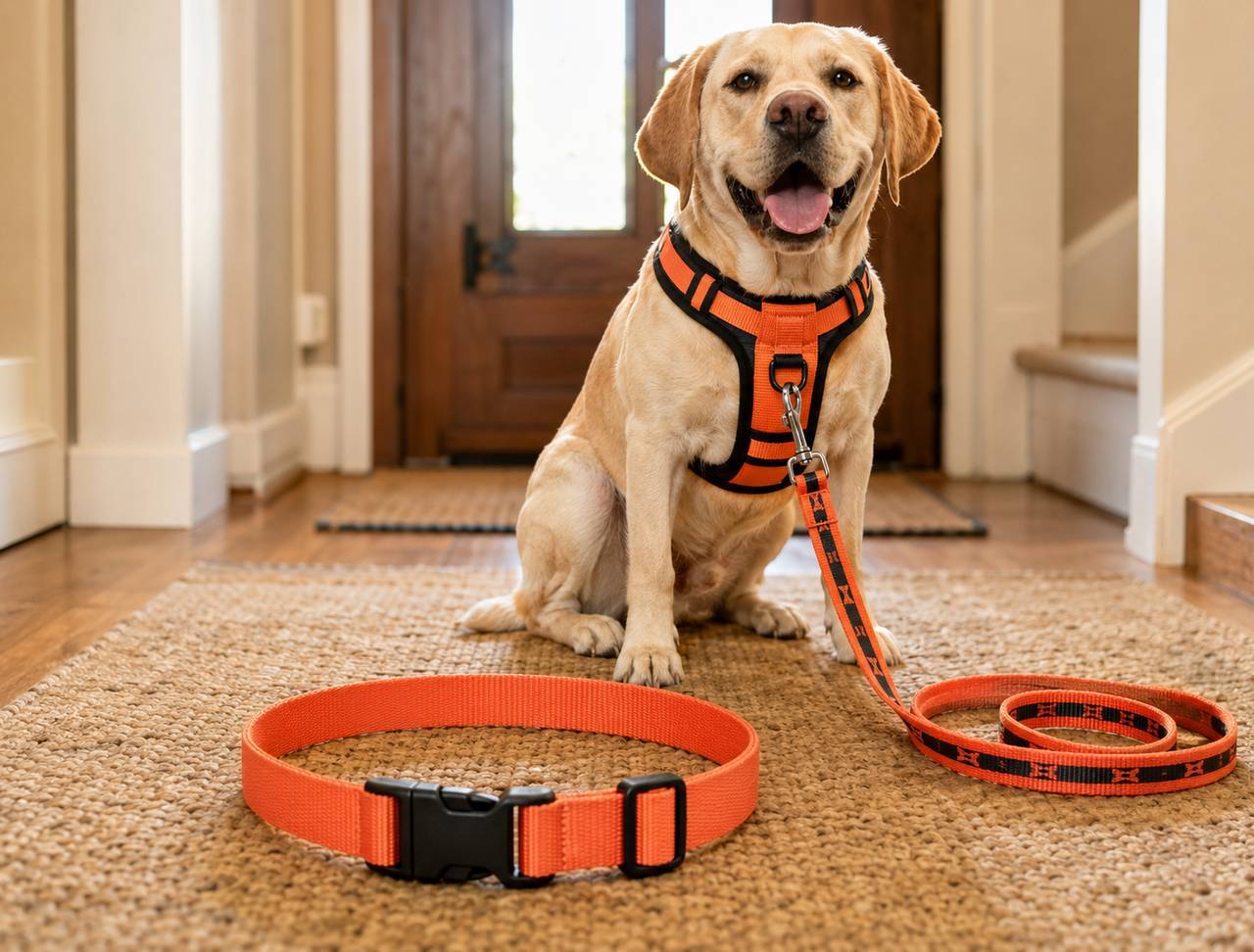 Collars, Leads & Harnesses