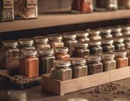 Spice & condiment storage