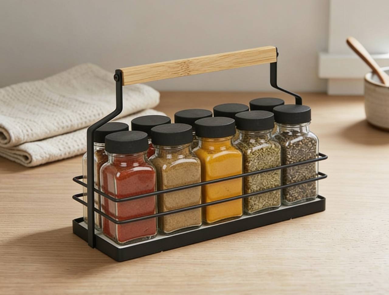 Spice Jars & Racks