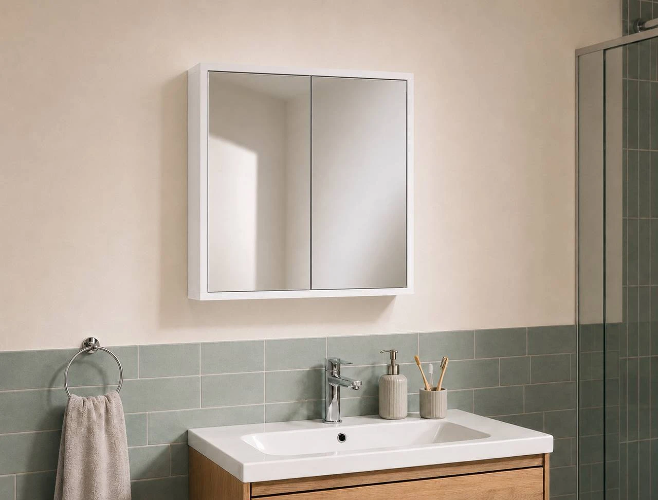 Mirrored Cabinets