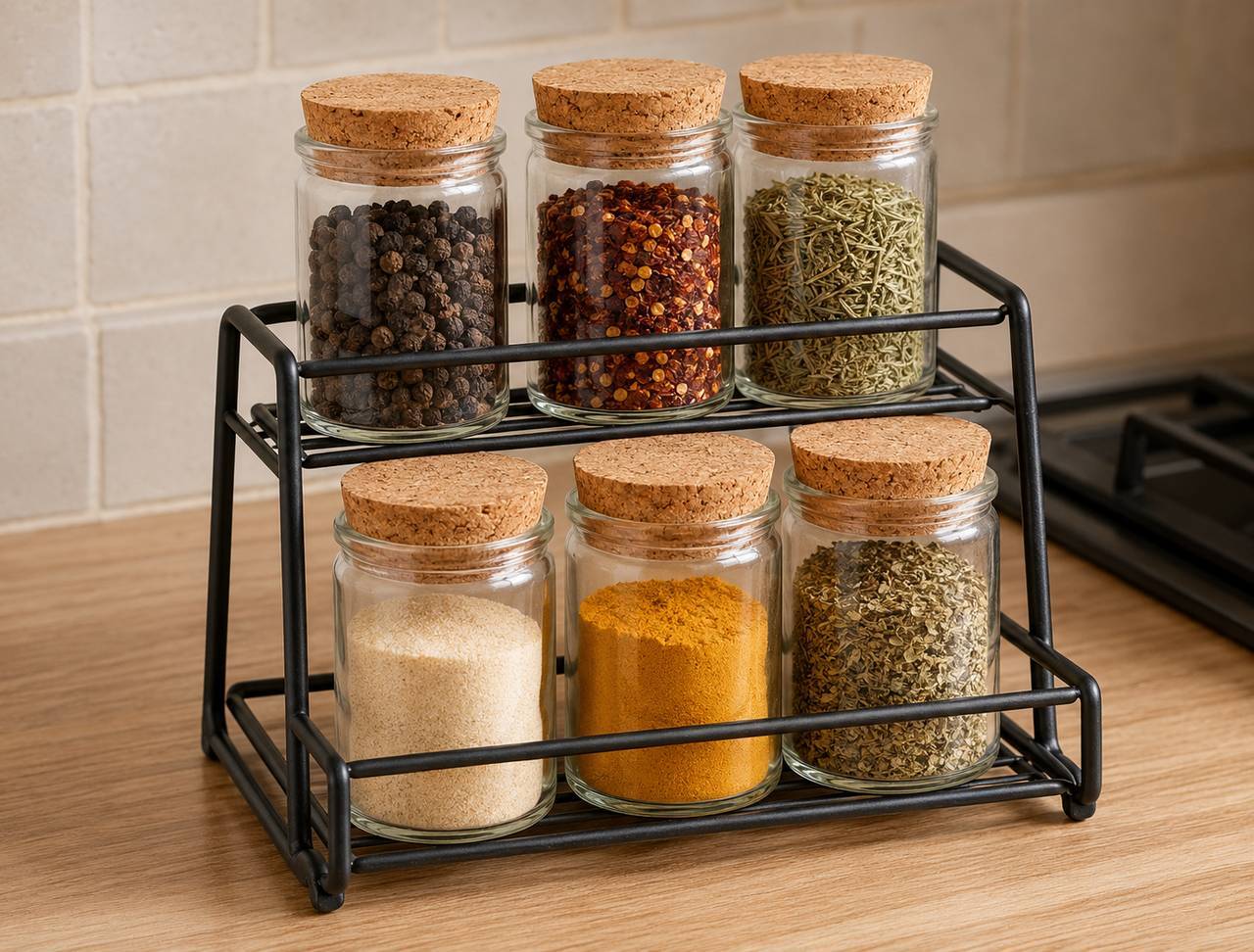 Spice Jars & Racks