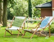 Garden lounge chairs