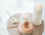 Unscented candles