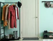 Shoe, coat & hat racks