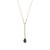 14 Karat Gold Plated Labradorite Drop Necklace 14 Karat Gold Plated Labradorite Drop Necklace
