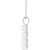 14K White Cultured White Freshwater Pearl Cross 16-18" Necklace 14K White Cultured White Freshwater Pearl Cross 16-18" Necklace