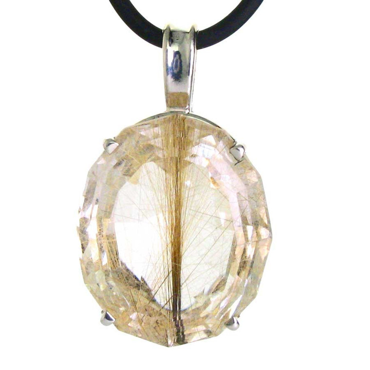 Rutilated Pink Quartz