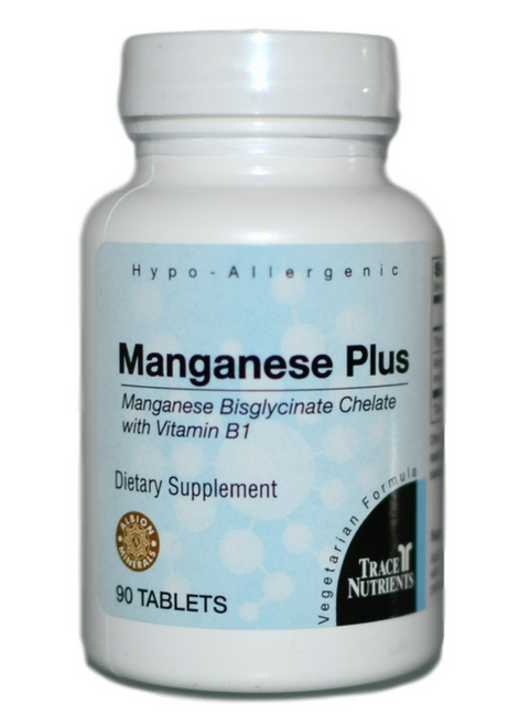 Trace Elements Manganese Plus 90 at WellnessShoppingOnline