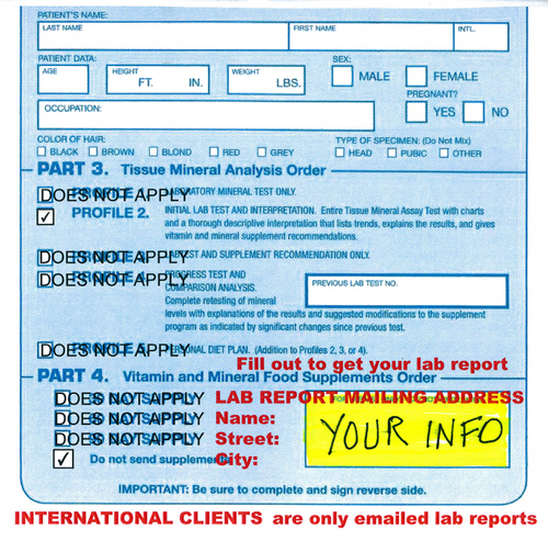 Scanned Lab Report Fee