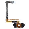 Home Button Flex Cable for Samsung Galaxy S6 All Versions -Gold