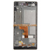 Complete Screen Assembly with Bezel for Huawei Ascend P7 -Black