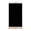 Complete Screen Assembly with Bezel for Huawei Mate S (Single SIM) -White