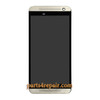 Complete Screen Assembly with Front Housing for HTC One E9 from www.parts4repair.com