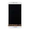 Complete Screen Assembly with Bezel White for Motorola X style 