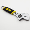 6" 0-20mm Adjustable Spanner Wrench Carbon Steel With Scale