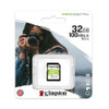 Kingston 32GB SDHC Canvas Select Plus 100MB/s Read Class 10 UHS-I U1 V10 Memory Card