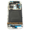 Front Housing Bezel with Blue Home Button for Samsung I9500 Galaxy S4 -Blue