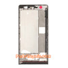 Front Housing Cover for Huawei Ascend P6 -Black