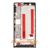 Front Housing Cover for Huawei Ascend P6 -Black