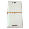 Back Cover for Sony Xperia C S39H -White