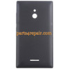Back Cover for Nokia XL -Black from www.parts4repair.com