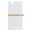 Back Cover for Sony Xperia T2 Ultra XM50H -White from www.parts4repair.com