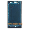 Front Housing Cover for Sony Xperia Z1S L39T -Black