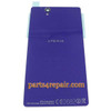 Generic Back Cover with NFC for Sony Xperia Z L36H -Purple