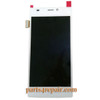 Complete Screen Assembly with Bezel for Gionee Elife S5.5 -White from www.parts4repair.com