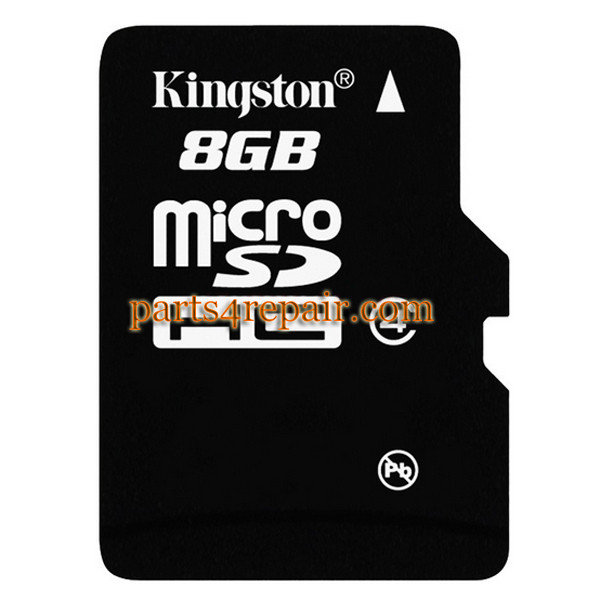 Kingston 8GB Micro SD Class Memory Card - Main Image