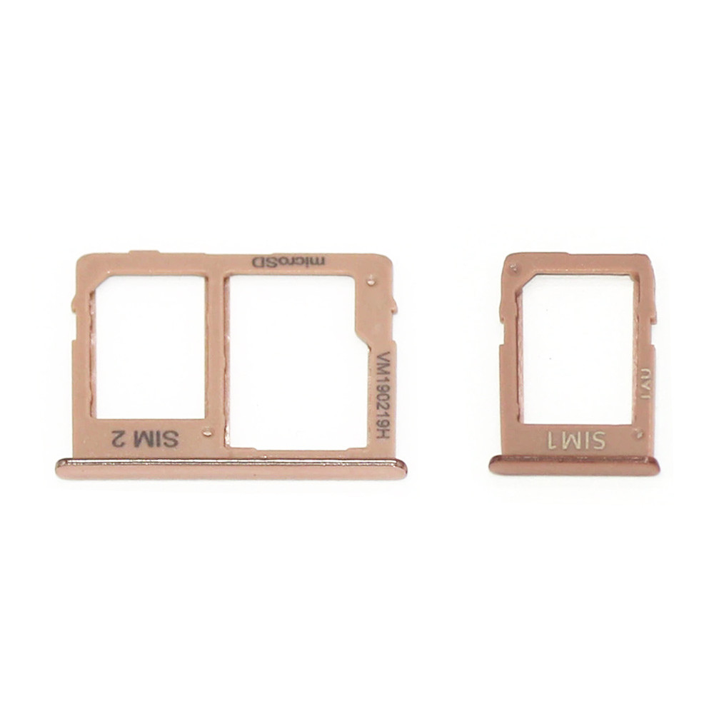 Samsung Galaxy J8 J810 SIM Tray MicroSD Tray Gold