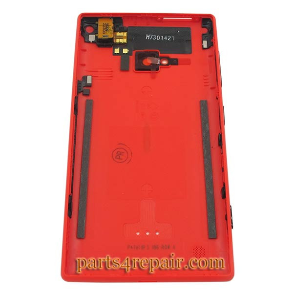 Back Cover for Nokia Lumia 720 -Red
