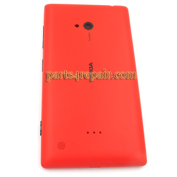 Rainbow Nokia Back Cover Amazon Back Cover For Nokia Lumia 720 -Red