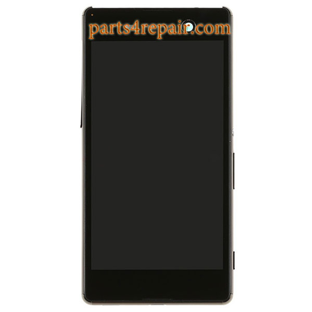 Complete Screen Assembly with Bezel for Sony Xperia M5 E5603 E5606 -Black - Parts4repair.Com