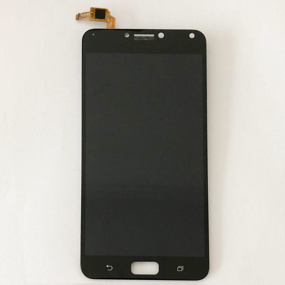 Complete Screen Assembly For Asus Zenfone 4 Max Zc554kl Black
