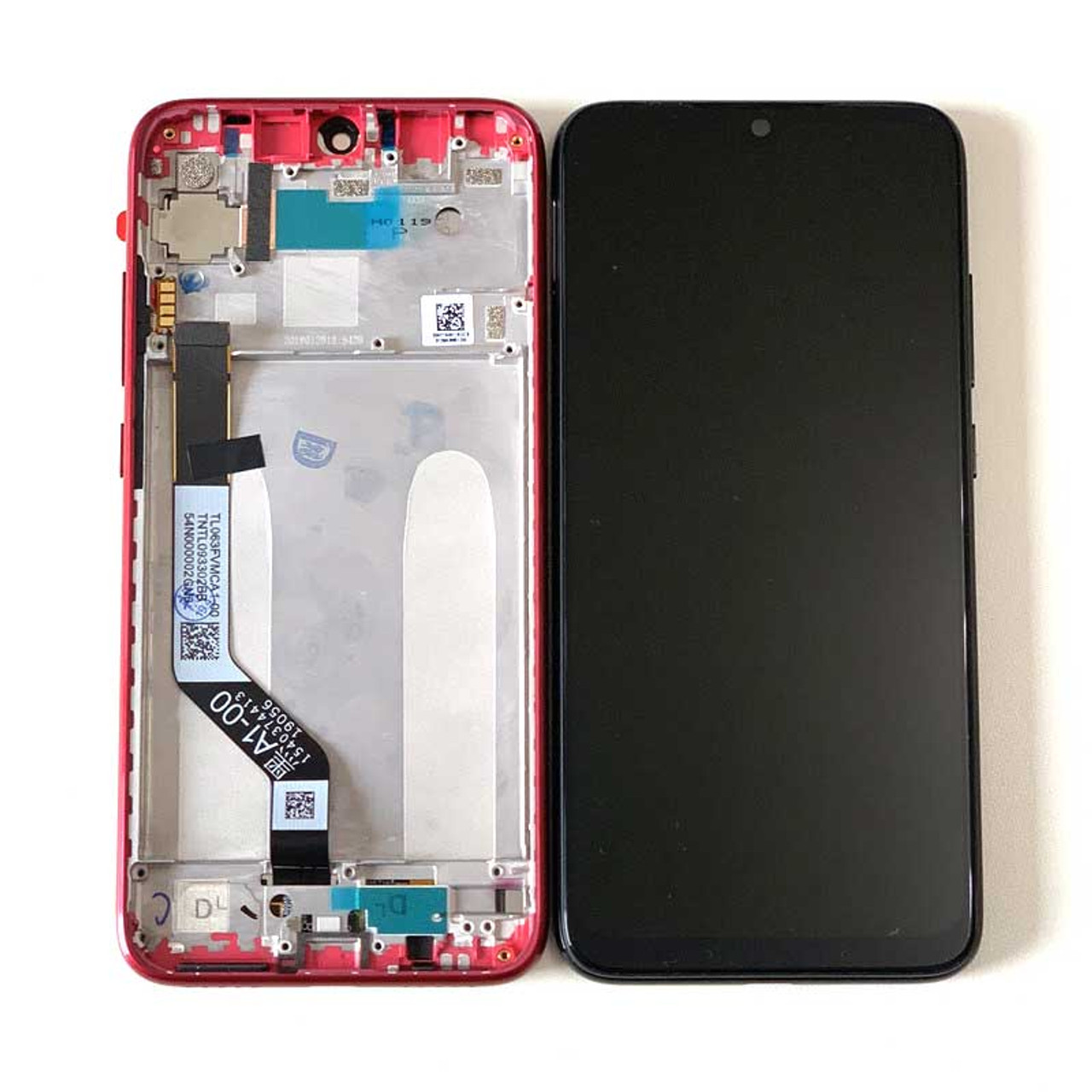 Redmi Note 7 Note 7 Pro Screen With Frame Red Parts4repair Com