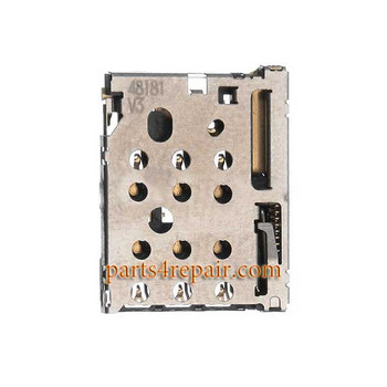 SIM Card Reader for BlackBerry Passport (BlackBerry Q30) from www.parts4repair.com SIM Card Reader for BlackBerry Passport (BlackBerry Q30) from www.parts4repair.com
