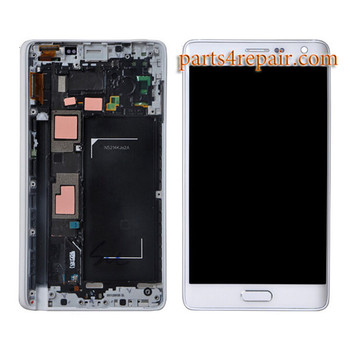 Complete Screen Assembly for Samsung Galaxy Note Edge SM-N915 -White from www.parts4repair.com Complete Screen Assembly for Samsung Galaxy Note Edge SM-N915 -White from www.parts4repair.com