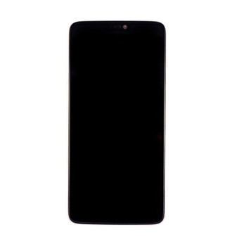Oneplus 6 LCD Screen and Digitizer Assembly with Frame Silk White from www.parts4repair.com Oneplus 6 LCD Screen and Digitizer Assembly with Frame Silk White from www.parts4repair.com