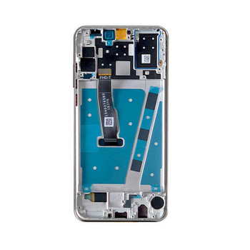 Huawei P30 Lite Nova 4e LCD Screen Digitizer Assembly with Frame Silver Huawei P30 Lite Nova 4e LCD Screen Digitizer Assembly with Frame Silver