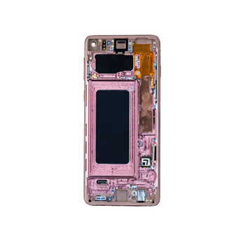 Samsung Galaxy S10 LCD Screen Digitizer Assembly with Frame -Pink Samsung Galaxy S10 LCD Screen Digitizer Assembly with Frame -Pink