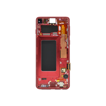 Samsung Galaxy S10 LCD Screen Digitizer Assembly with Frame Red | Parts4Repair.com Samsung Galaxy S10 LCD Screen Digitizer Assembly with Frame Red | Parts4Repair.com