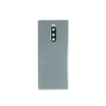 Sony Xperia 1 Back Glass Cover with Camera Lens Gray | Parts4Repair.com Sony Xperia 1 Back Glass Cover with Camera Lens Gray | Parts4Repair.com