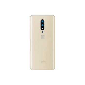 Oneplus 7 Pro Back Glass Cover Black with Camera Lens Almond | Parts4Repair.com Oneplus 7 Pro Back Glass Cover Black with Camera Lens Almond | Parts4Repair.com