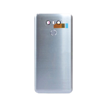 Back Housing Cover with Fingerprint Flex for LG G6 Silver | Parts4Repair.com Back Housing Cover with Fingerprint Flex for LG G6 Silver | Parts4Repair.com