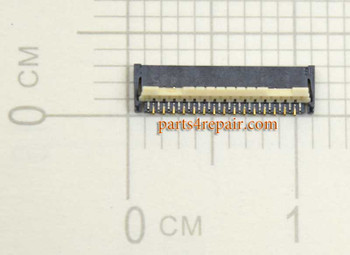 31pin LCD Screen FPC Connector for HTC One M8 from www.parts4repair.com 31pin LCD Screen FPC Connector for HTC One M8 from www.parts4repair.com