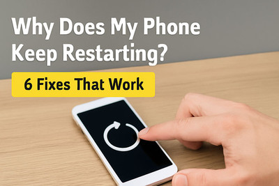 Why Does My Phone Keep Restarting? 6 Fixes That Work