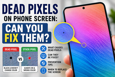 Dead Pixels on Phone Screen: Can You Fix Them?