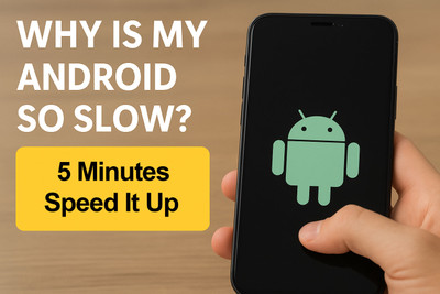 Why is my Android so slow? Speed it up in 5 minutes